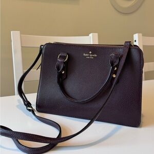 Kate Spade Purple Leather Women's Bag
